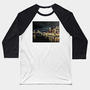 The Seine at night Baseball T-Shirt